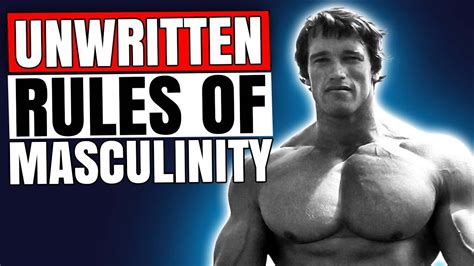 the 6 pillars of masculinity youtube