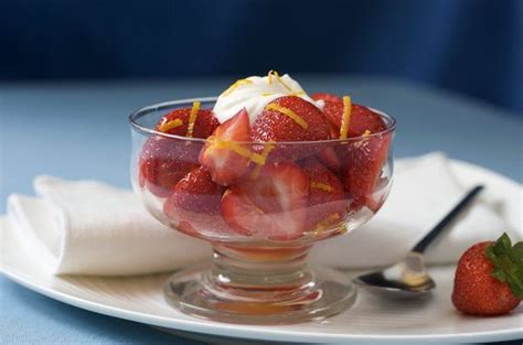 STRAWBERRIES ROMANOFF | Recipe | Strawberries romanoff, Strawberry ...