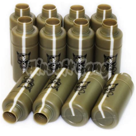 Airsoft Aps Hakkotsu 12pcs Thunder B Co2 Sound Grenade Replacement Dev