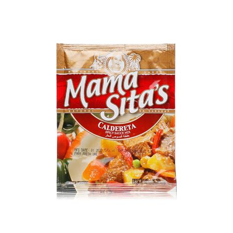 Mama Sitas Caldereta Spicy Sauce Mix 50g Spinneys Uae