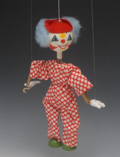 Sold Price Jumpette Clown Pelham Puppets Jumpette Range Round