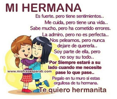 Message For Sister Love My Sister Best Sister Spanish Mothers Day