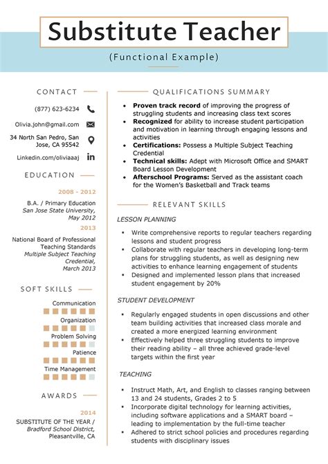 Resume samples with headline, objective statement, description and skills examples. Functional Resume Template | TemplateDose.com