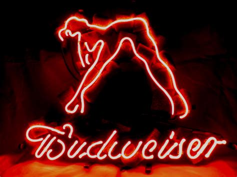 Wiki Neon Sign Blog Budweiser Bud Light Sexy Live Nude Beer Bar Club