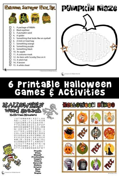 Printable Halloween Games Woo Jr Kids Activities