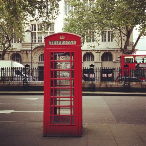 London Uk London Phone Booth Pay Phone London Uk Telephone