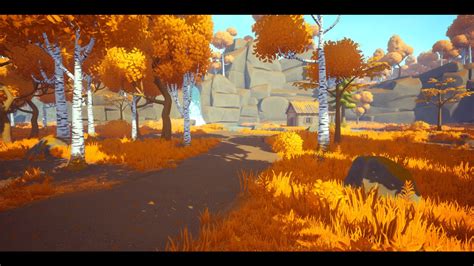 Stylized Autumn Forest In Environments Ue Marketplace