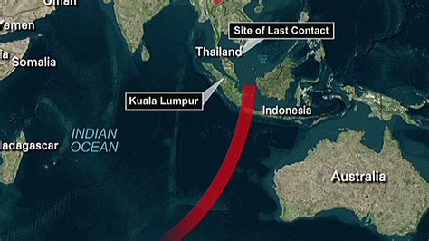 Malaysia Airlines Flight 370 Dropped In Altitude After Sharp Turn Cnn