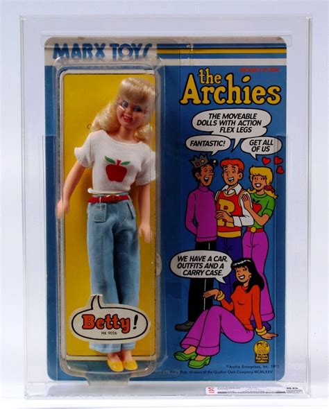 1975 Marx Toys The Archies Carded Action Figure Betty