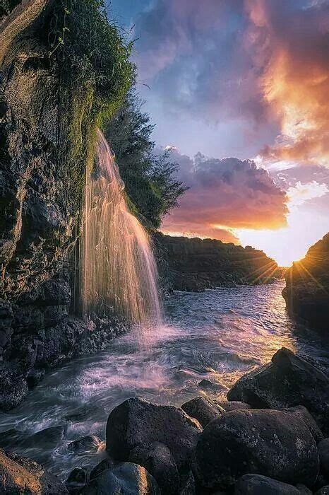 Beautiful Waterfalls Beautiful Landscapes Amazing Nature Fine Art