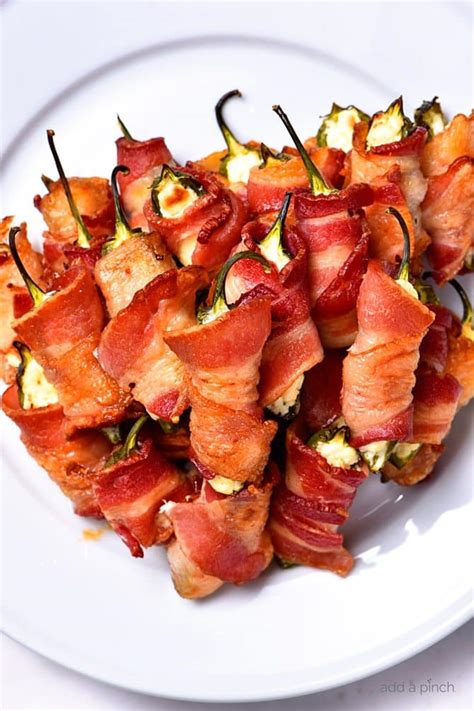 Bacon Wrapped Jalapeno Poppers Recipe Add A Pinch