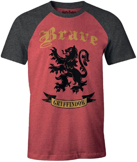 T Shirt Harry Potter Gryffindor Brave Legend Icon