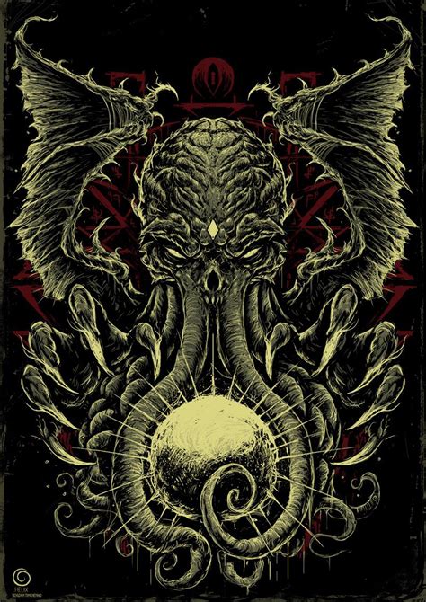 Cthulhu On Behance Cthulhu Art Lovecraft Art Lovecraft Cthulhu