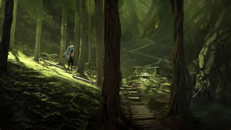Deep Forest By Ericoscarj With Images Deep Forest Forest Digital