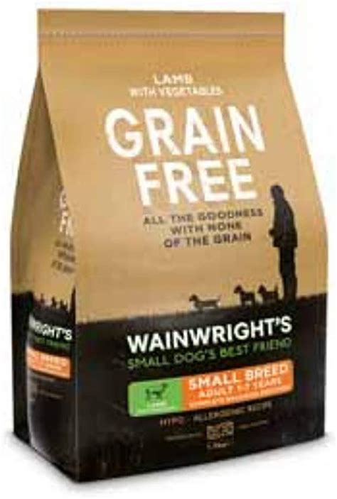 Wainwrights Adult Small Breed Grain Free Complete Lamb And Vegetable 1