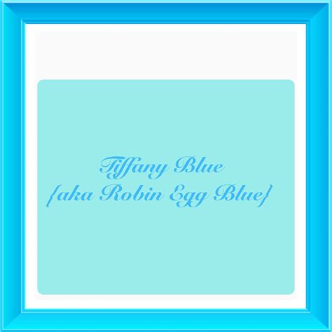 Tiffany blue aka Robin egg blue | Robins egg blue, Tiffany blue, Blue