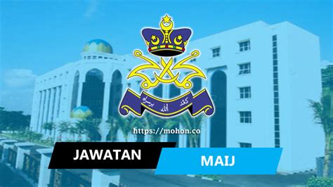 Tahun 1936, kerajaan johor berdasarkan intruksi dato onn bin jafar ketika itu menjadi anggota majelis mensyuarat. Jawatan Kosong Terkini Majlis Agama Islam Negeri Johor (MAIJ)
