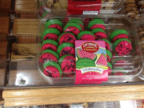 Watermelon Cookies Use The Jello Package For Cookie And Kool Aid For
