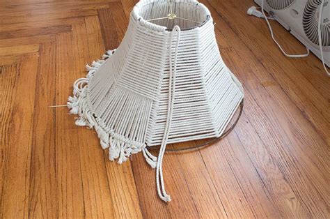 Diy Woven Lampshade A Butterfly House