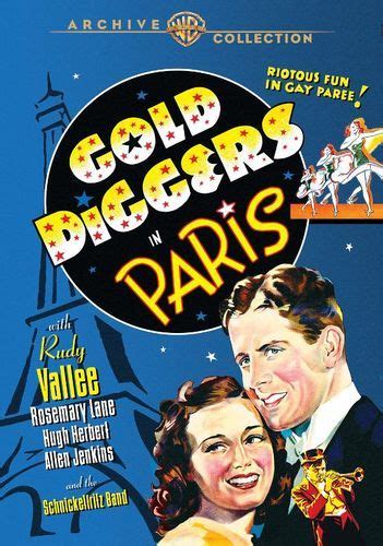Gold diggers was like watching 1 of those way over the top wacky 80's comedys.i can't believe i'm saying this but i actually enjoyed it. Gold Diggers in Paris DVD 1938 | Paris movie, Paris ...