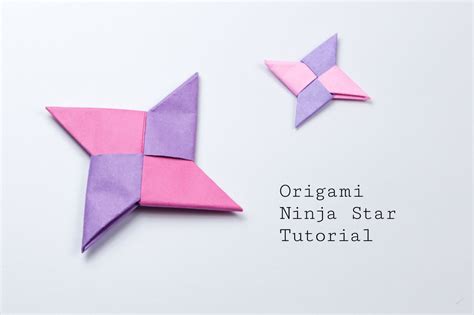 How To Make An Origami Ninja Star