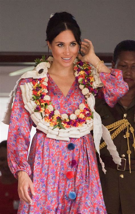 Meghan Markle Stuns In White Dress For Dinner With The King Of Tonga