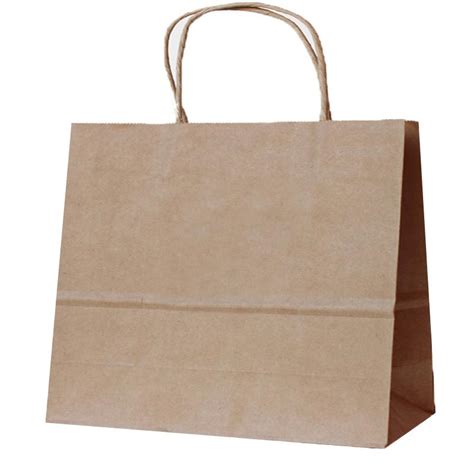 Large Brown Kraft Paper Bag 200 Units Eco Friendly