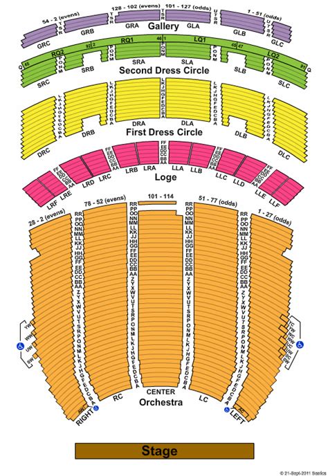 Atlanta Fox Theater Seating Chart