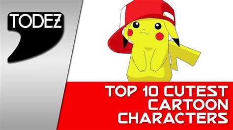 Top 10 Cutest Cartoon Characters Youtube