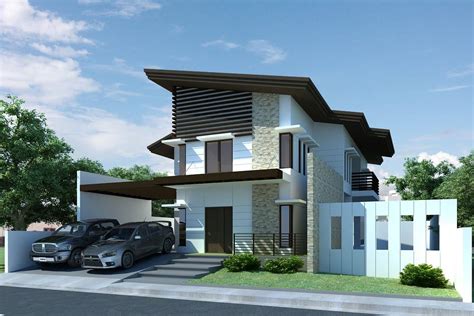 Modern Two Storey House Design Becoming Minimalist Jhmrad