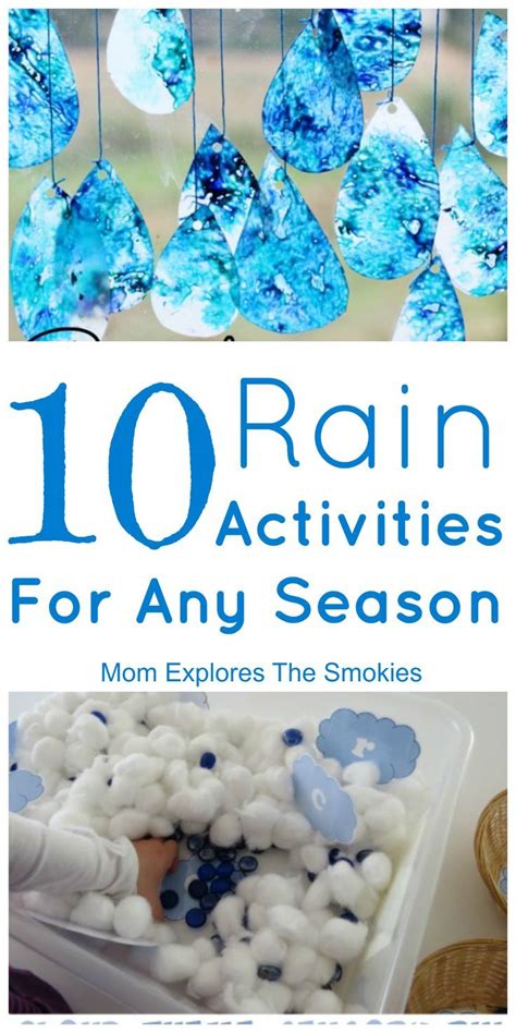 10 Rain Activities For Any Season Weather Activities For Kids