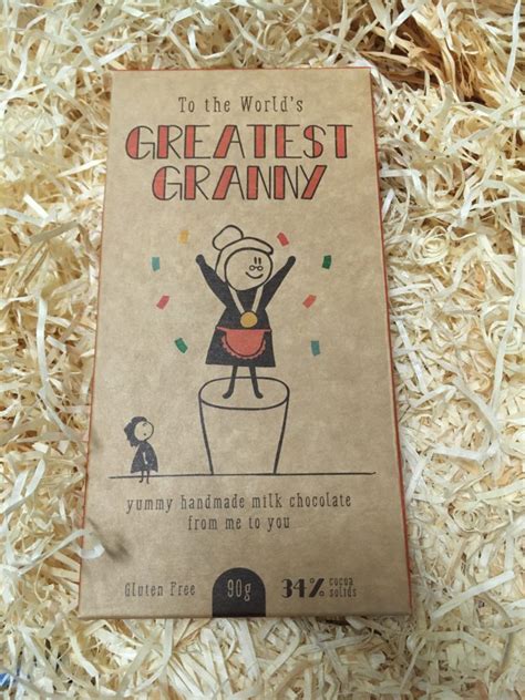 Greatest Granny Milk Chocolate Bar Aunty Nellies Sweet Shop