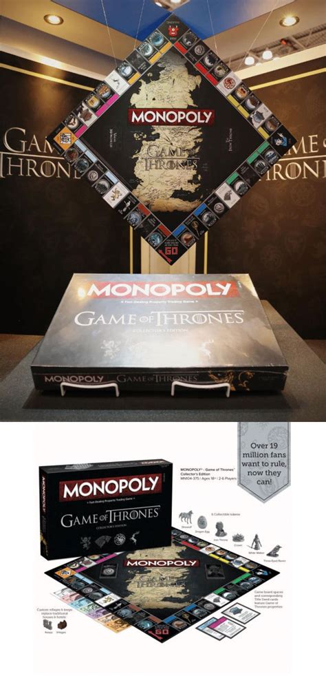 Game Night Is Coming Game Of Thrones Monopoly This Is The Soon To Be