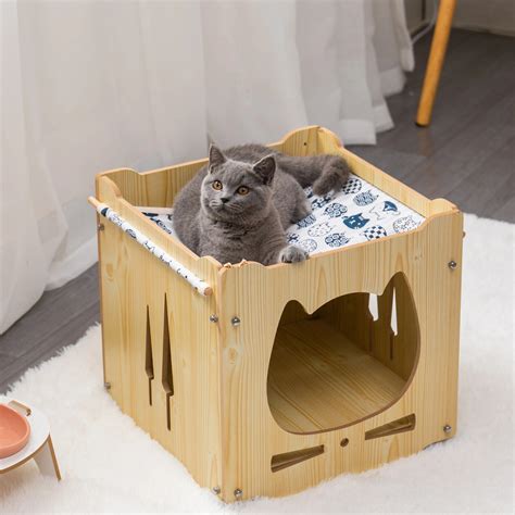 Diy Cat Nest Cat Hammock Cats Villa Cat Cabinet Cat House Closed Cat