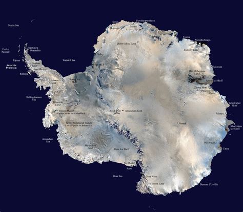 Antarctica Map Antarctica Satellite Image Images And Photos Finder