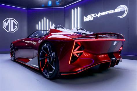 All Electric Mg Cyberster Roadster Concept Revealed Autocar India