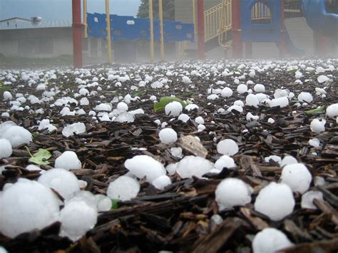 Hail Photos And Video From The Latest Hail Storms