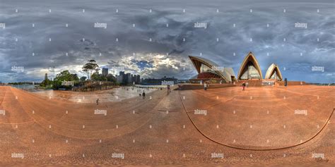 360° View Of Sydney Opera House After A Storm Alamy
