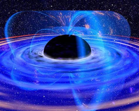 Magnetic Field From A Black Hole Detected For First Time The Science