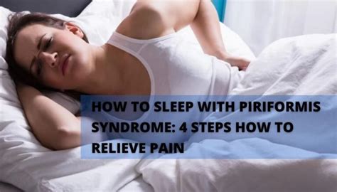 How To Sleep With Piriformis Syndrome 4 Steps How To Relieve Pain