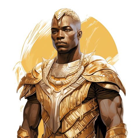 African Warrior Prince Clipart 45 High Quality S Digital Download