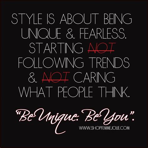 Style Fashion Quotes Trendsetter Quotes Fashion Words Quotes To