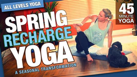 spring recharge yoga class five parks yoga youtube