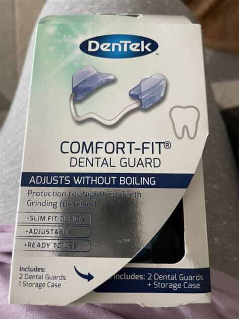 2 Dentek Comfort Fit Dental Guard Kit Grinding Teeth Boots For Sale