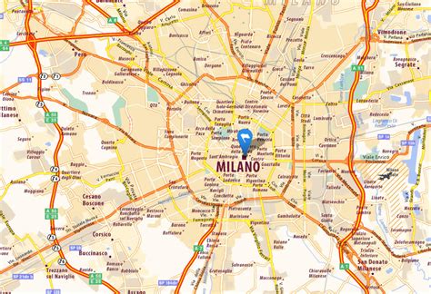 Milan Carte Et Image Satellite