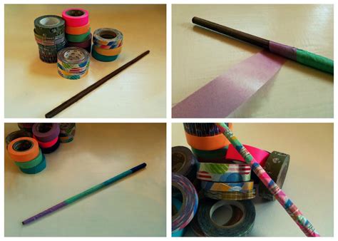 Fortune Favours Washi Tape Wizard Wand