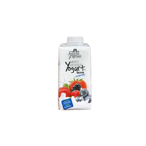 Farm Fresh Uht Mixed Berries Yogurt Drink 200ml — Harimaufresh Online