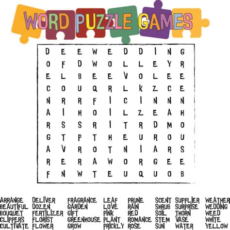 Extra Large Print Word Search Puzzles Printable Word Find Word
