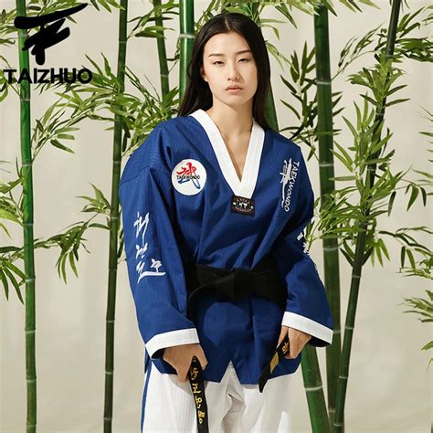 Martial Arts Tkd Tae Kwon Do Korea V Neck Adult Taekwondo Master
