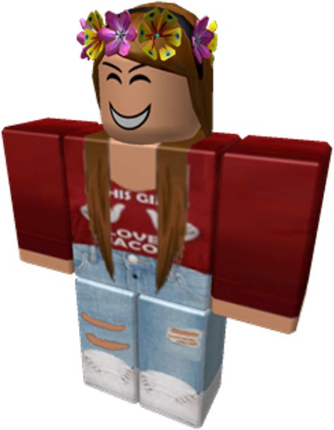 Red Roblox Girl